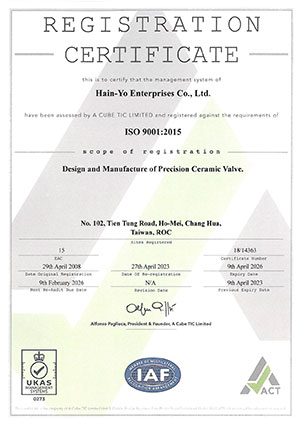 ISO-9001-2015 Certification